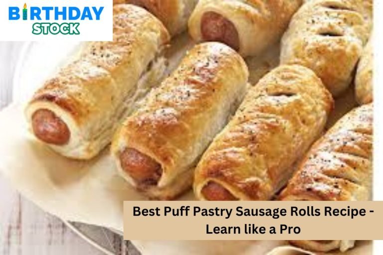 Best Puff Pastry Sausage Rolls Recipe - Learn like a Pro