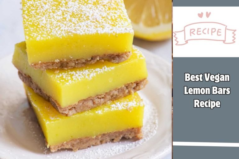 Best Vegan Lemon Bars Recipe
