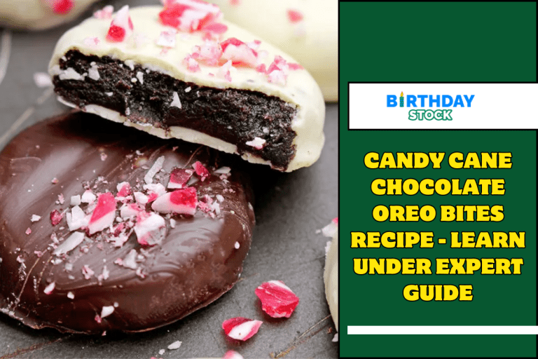 Candy Cane Chocolate Oreo Bites Recipe - Learn under Expert Guide