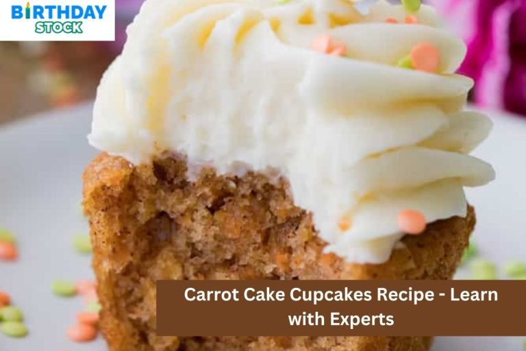 Carrot Cake Cupcakes Recipe - Learn with Experts