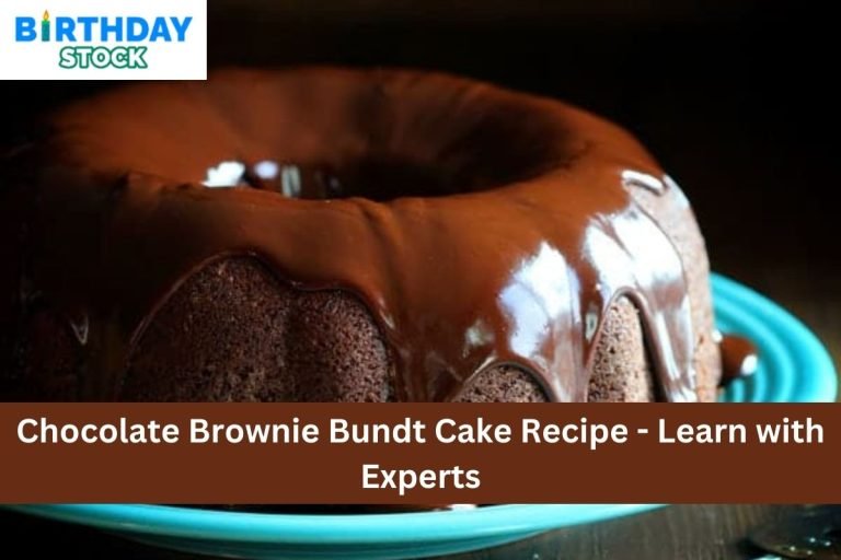 Chocolate Brownie Bundt Cake Recipe - Learn with Experts