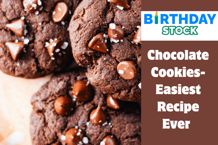 Chocolate Cookies- Easiest Recipe Ever 