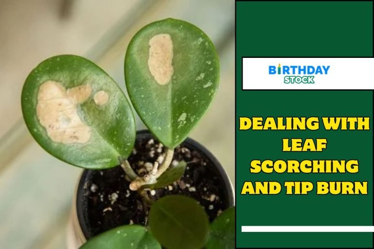 Dealing With Leaf Scorching and Tip Burn