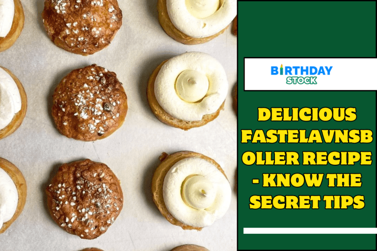 Delicious Fastelavnsboller Recipe - Know the Secret Tips