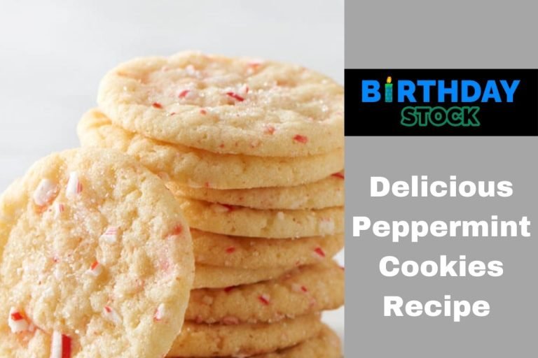 Delicious Peppermint Cookies Recipe