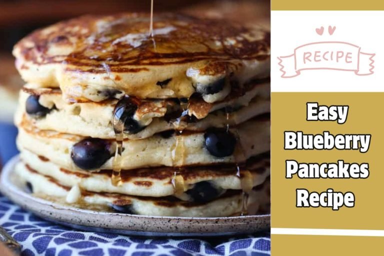 Easy Blueberry Pancakes Recipe