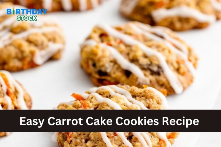 Easy Carrot Cake Cookies Recipe