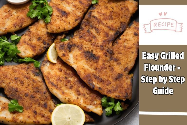 Easy Grilled Flounder - Step by Step Guide