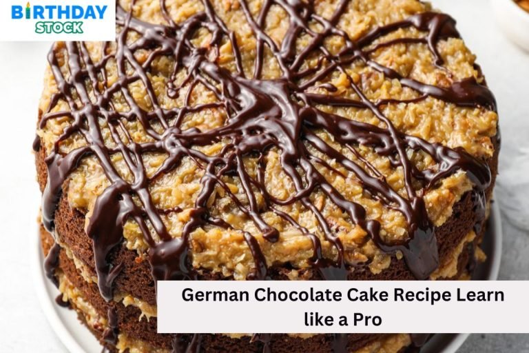 German Chocolate Cake Recipe Learn like a Pro