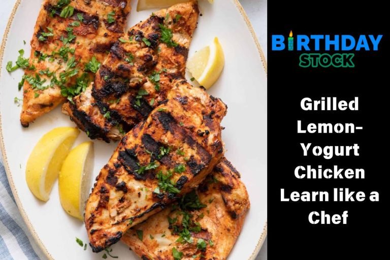 Grilled Lemon-Yogurt Chicken Learn like a Chef