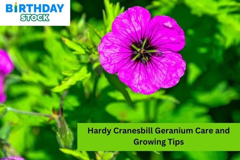 Hardy Cranesbill Geranium Care and Growing Tips