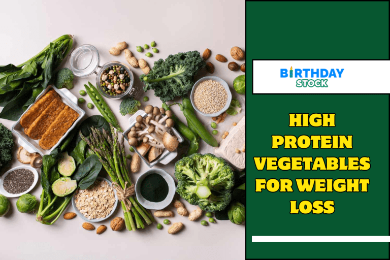 High Protein Vegetables For Weight Loss