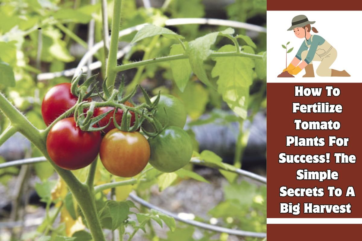 How To Fertilize Tomato Plants For Success! The Simple Secrets To A Big Harvest