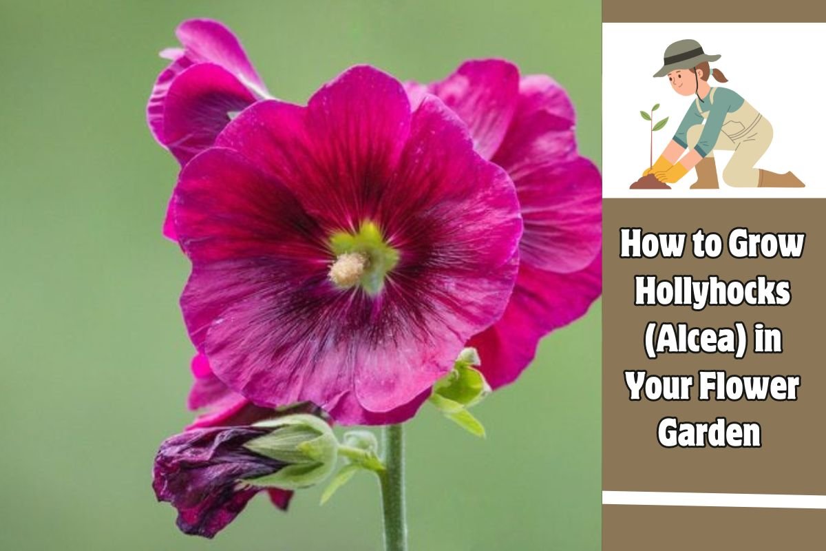 How to Grow Hollyhocks (Alcea) in Your Flower Garden