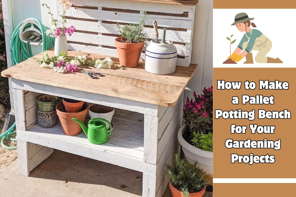 How to Make a Pallet Potting Bench for Your Gardening Projects
