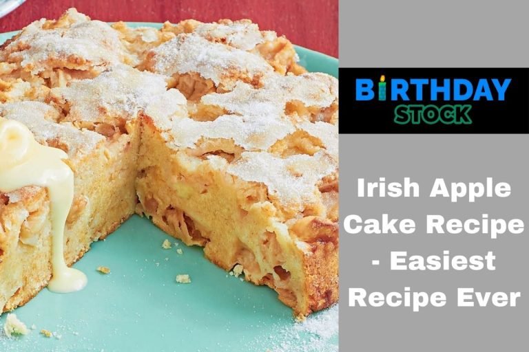 Irish Apple Cake Recipe - Easiest Recipe Ever