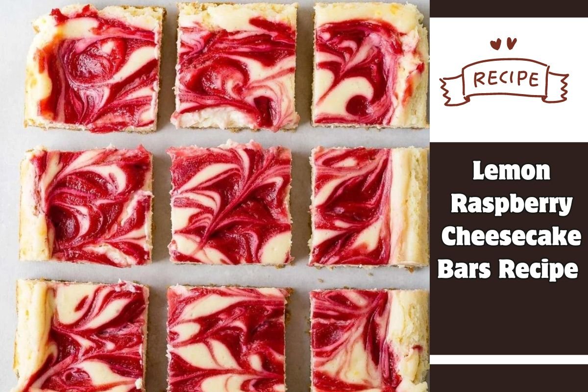 Lemon Raspberry Cheesecake Bars Recipe