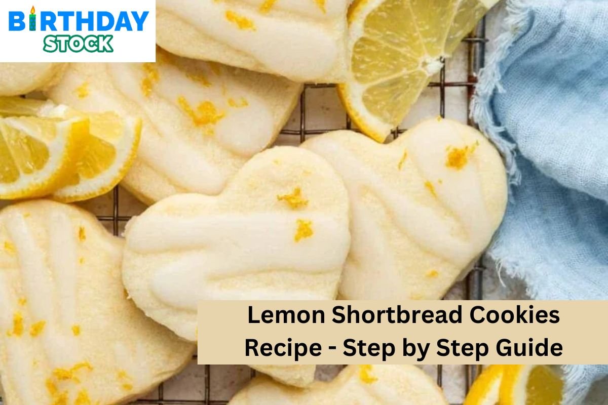 Lemon Shortbread Cookies Recipe - Step by Step Guide