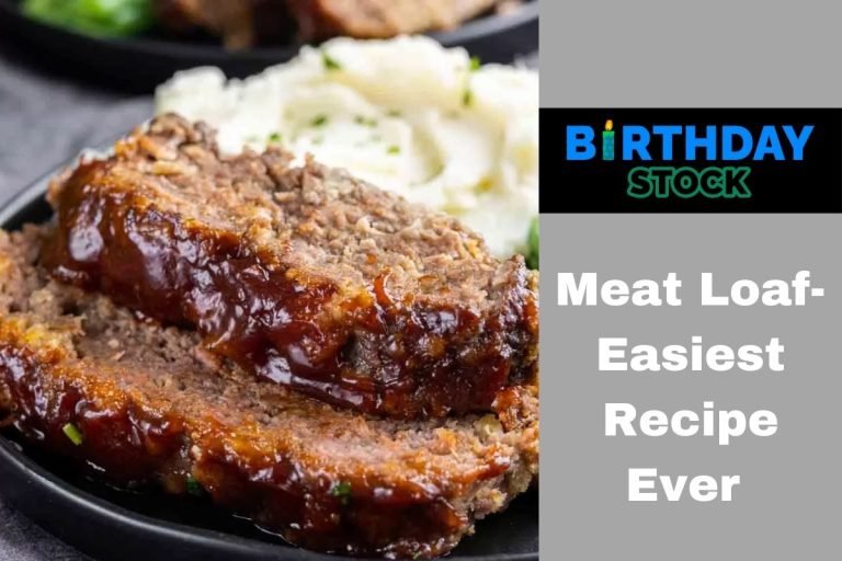 Meat Loaf- Easiest Recipe Ever