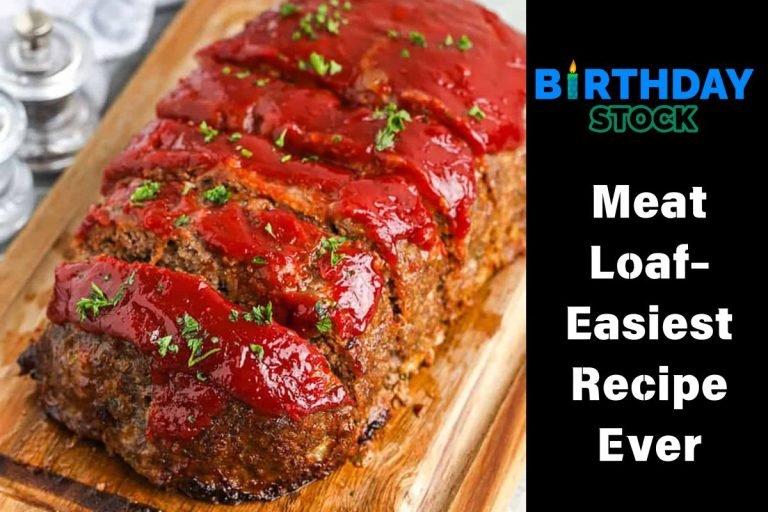 Meat Loaf- Easiest Recipe Ever