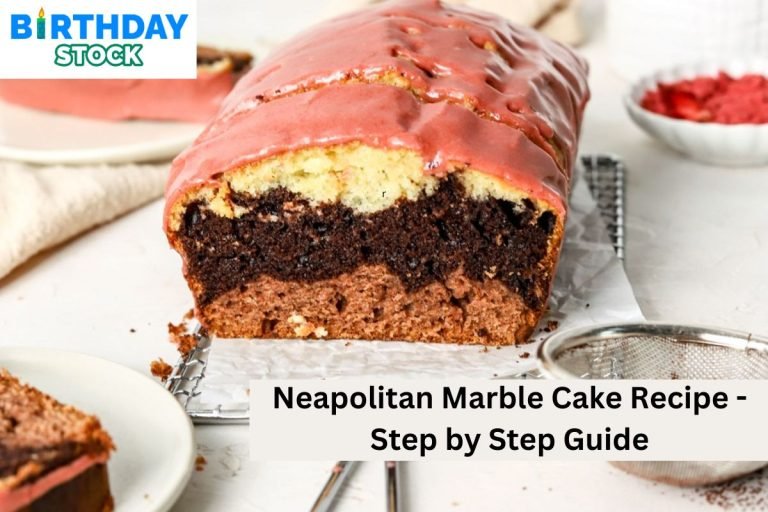 Neapolitan Marble Cake Recipe - Step by Step Guide
