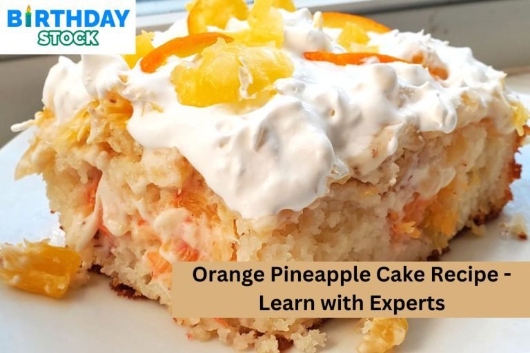 Orange Pineapple Cake Recipe - Learn with Experts