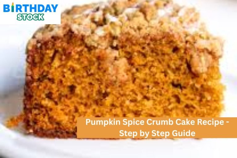 Pumpkin Spice Crumb Cake Recipe - Step by Step Guide