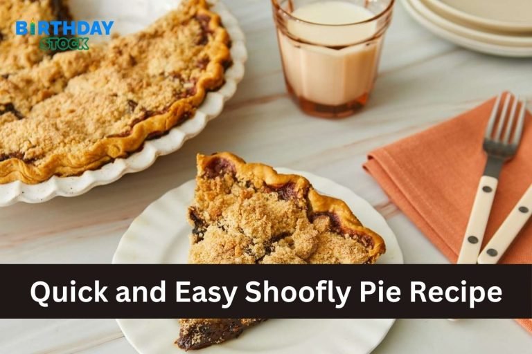 Quick and Easy Shoofly Pie Recipe