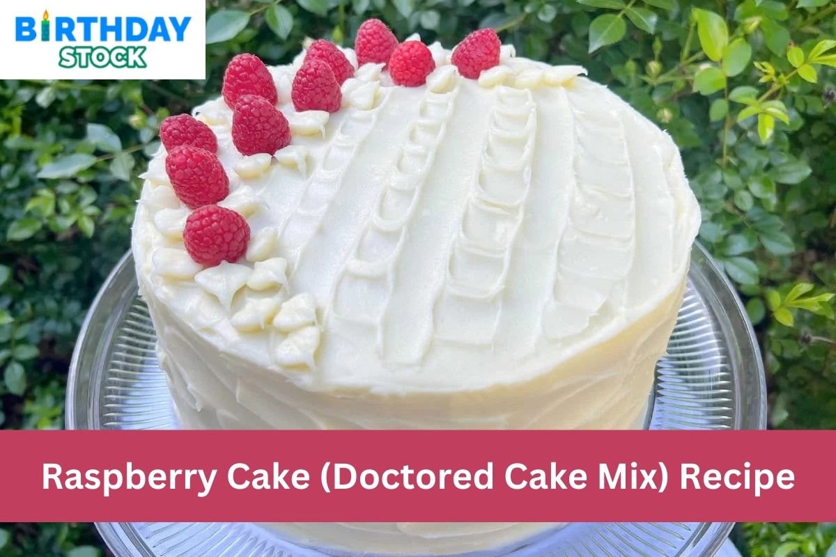 Raspberry Cake (Doctored Cake Mix) Recipe