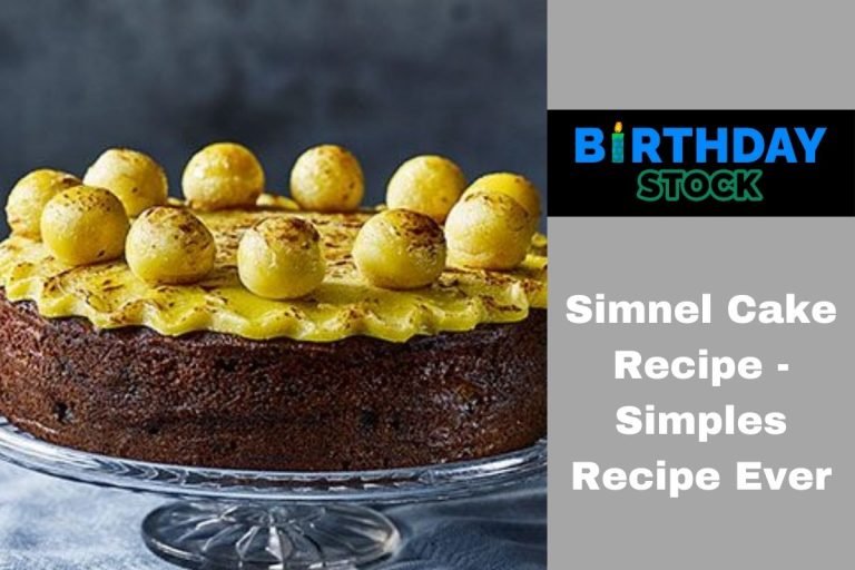 Simnel Cake Recipe - Simples Recipe Ever