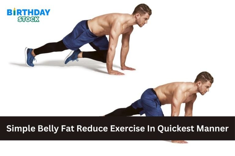 Simple Belly Fat Reduce Exercise In Quickest Manner