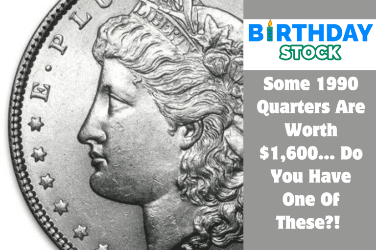 Some 1990 Quarters Are Worth $1,600… Do You Have One Of These! 