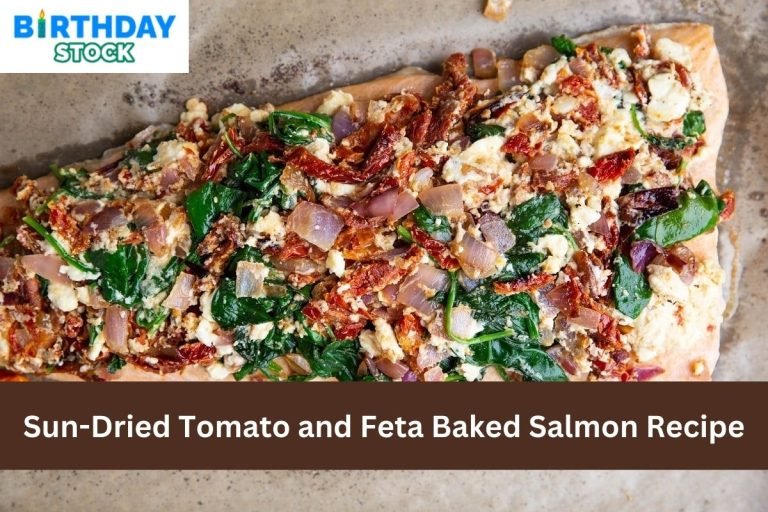 Sun-Dried Tomato and Feta Baked Salmon Recipe
