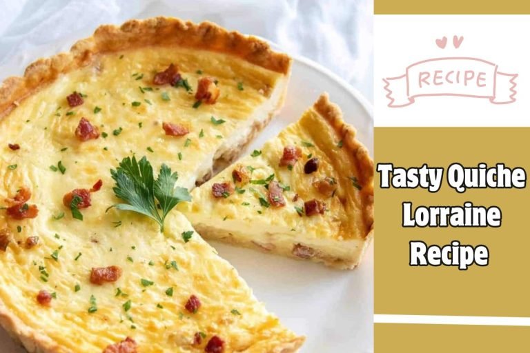 Tasty Quiche Lorraine Recipe