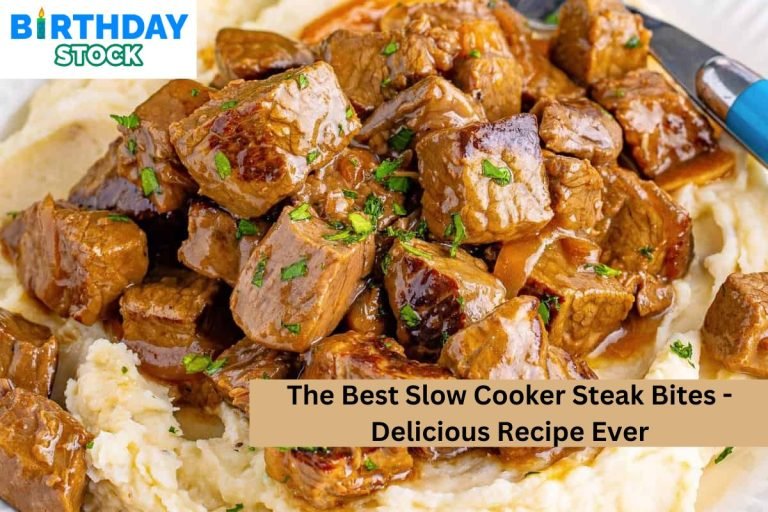 The Best Slow Cooker Steak Bites - Delicious Recipe Ever