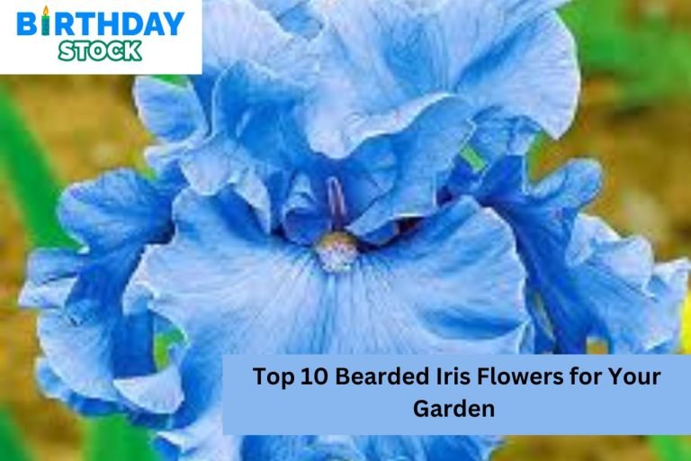 Top 10 Bearded Iris Flowers for Your Garden