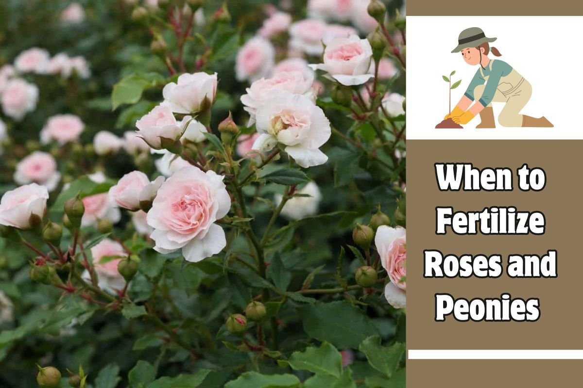When to Fertilize Roses and Peonies