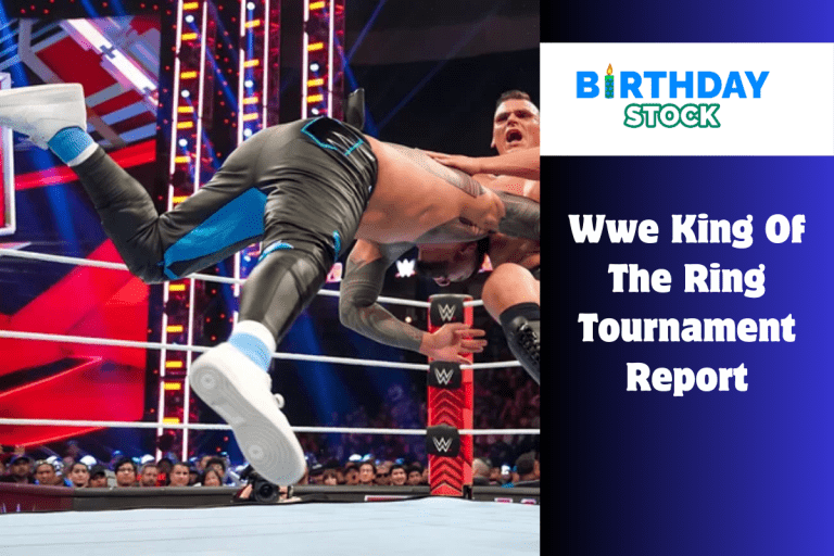 Wwe King Of The Ring Tournament Report