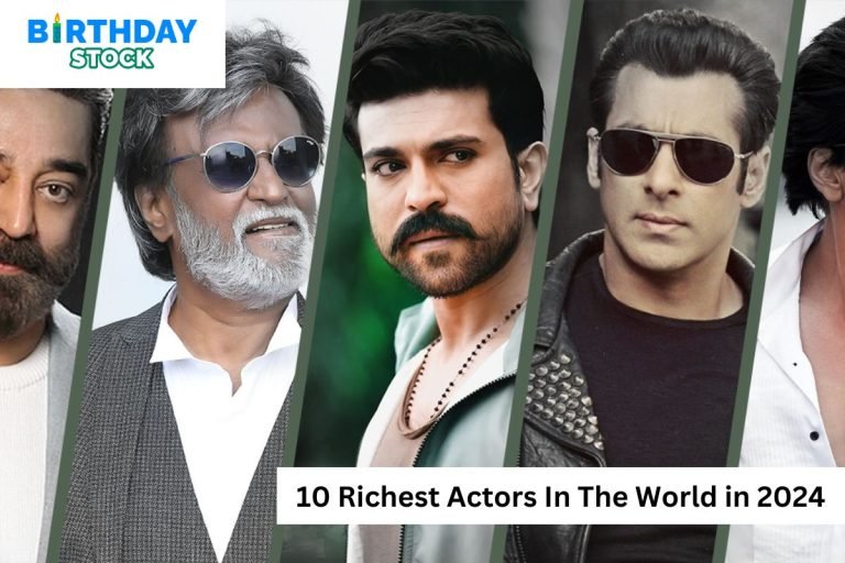 10 Richest Actors In The World in 2024