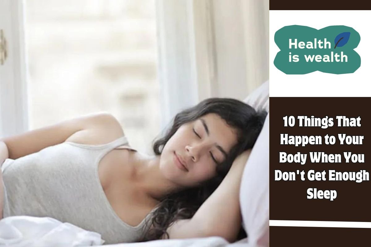 10 Things That Happen to Your Body When You Don't Get Enough Sleep