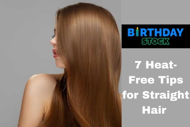 7 Heat-Free Tips for Straight Hair