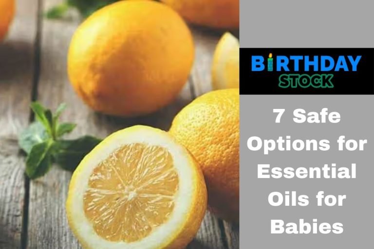 7 Safe Options for Essential Oils for Babies