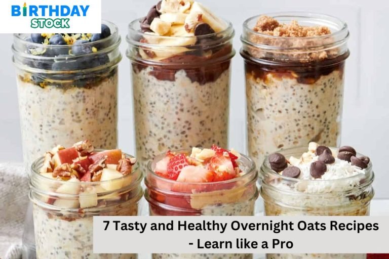7 Tasty and Healthy Overnight Oats Recipes - Learn like a Pro