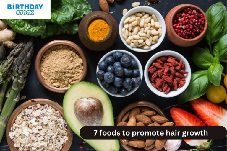 7 foods to promote hair growth