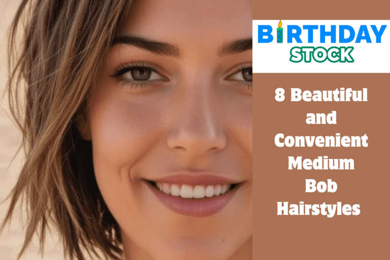 8 Beautiful and Convenient Medium Bob Hairstyles 