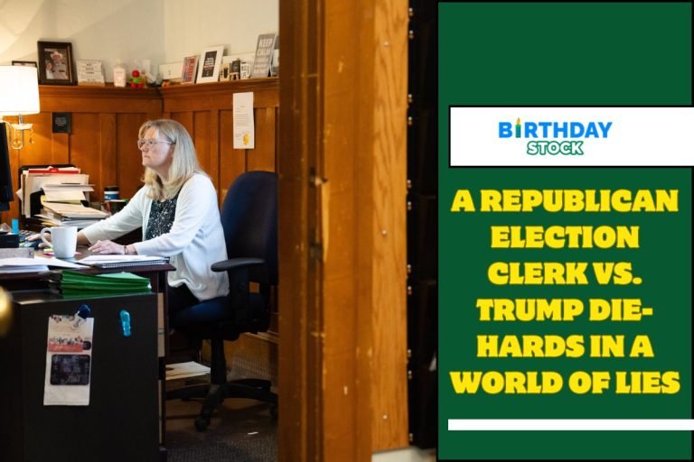 A Republican Election Clerk vs. Trump Die-Hards in a World of Lies