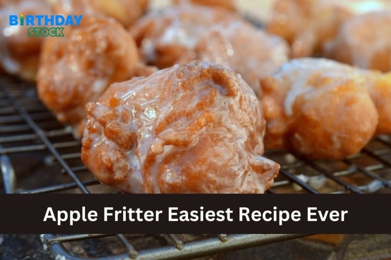 Apple Fritter Easiest Recipe Ever