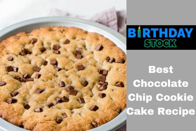 Best Chocolate Chip Cookie Cake Recipe