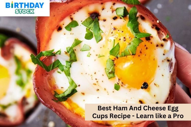 Best Ham And Cheese Egg Cups Recipe - Learn like a Pro