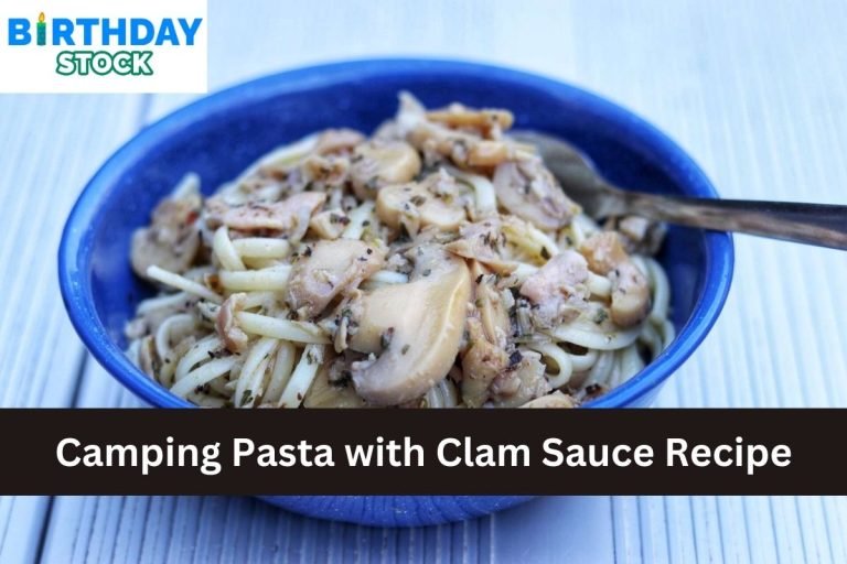Camping Pasta with Clam Sauce Recipe